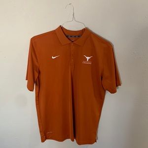 longhorn nike polo